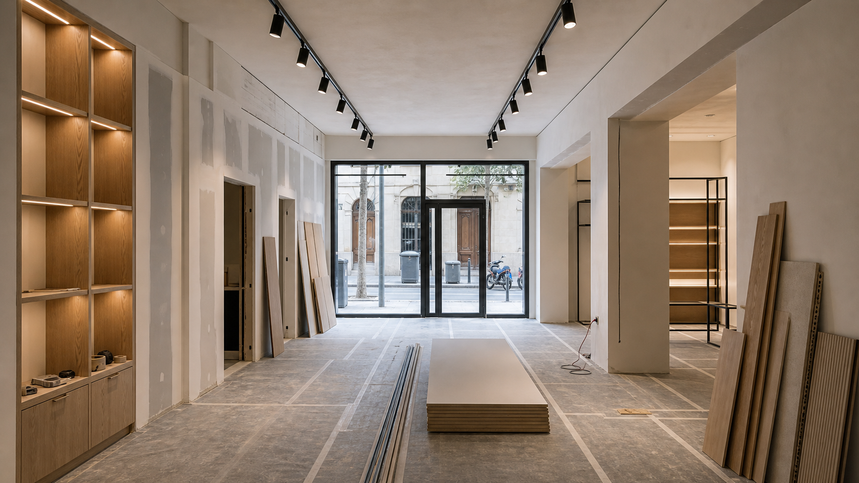 Reforma de local comercial — Obra y garantía