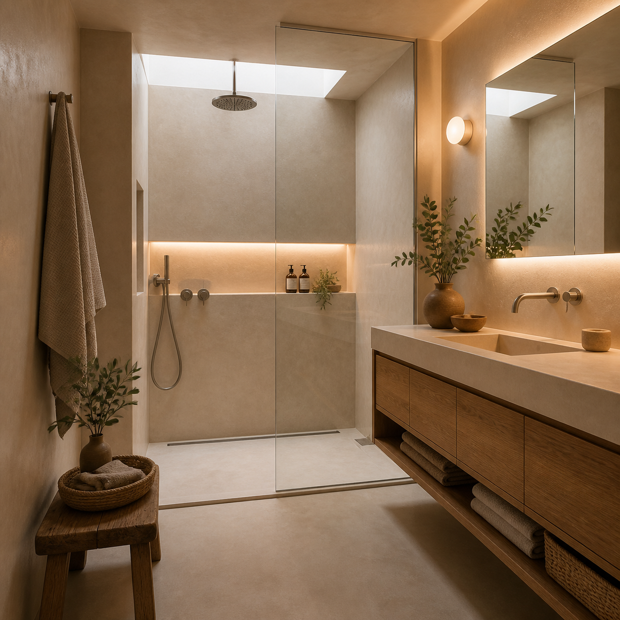 Spa-style bathroom renovation in Telde