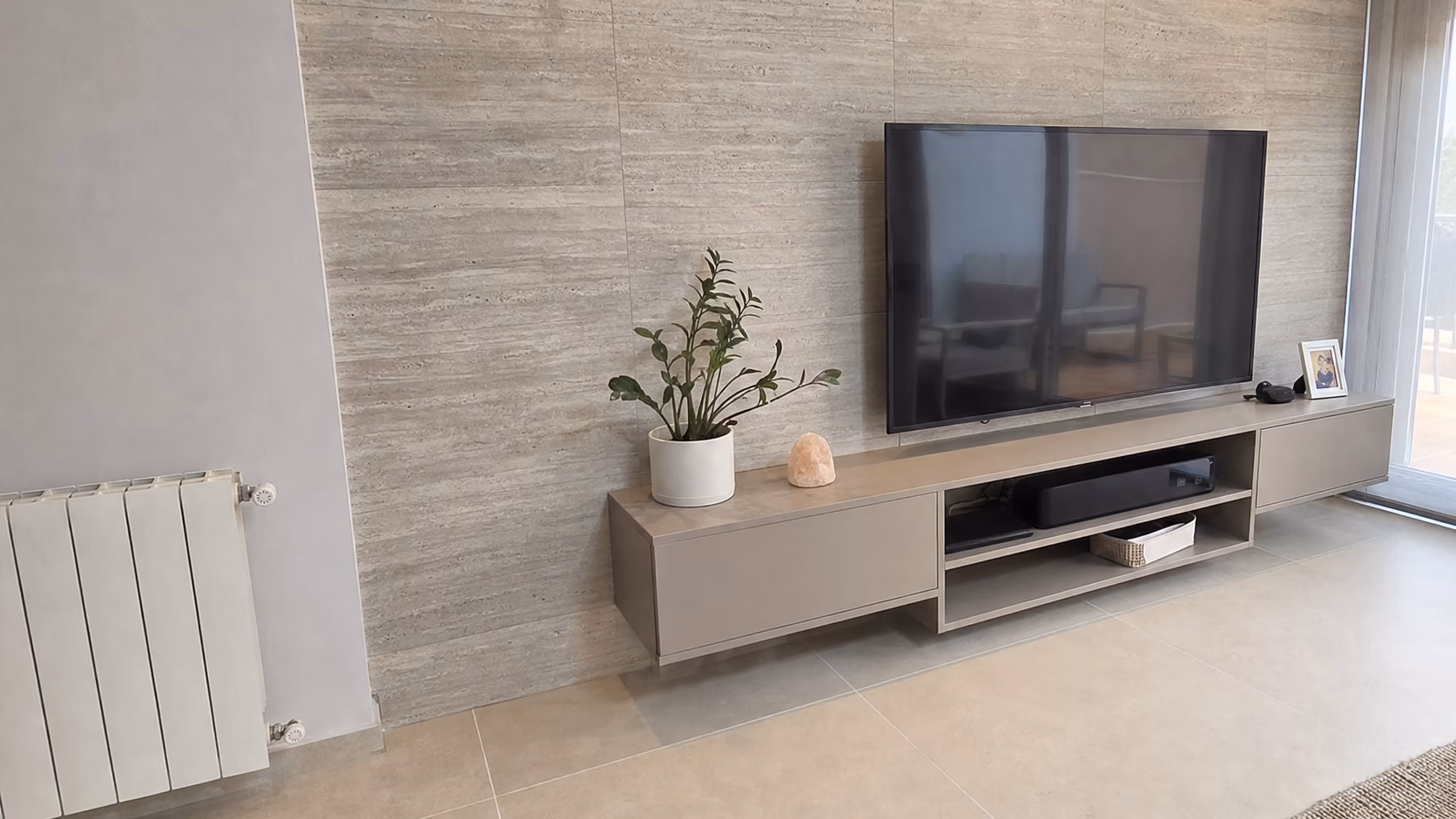 Von Ecoinnova renoviertes Wohnzimmer auf Gran Canaria