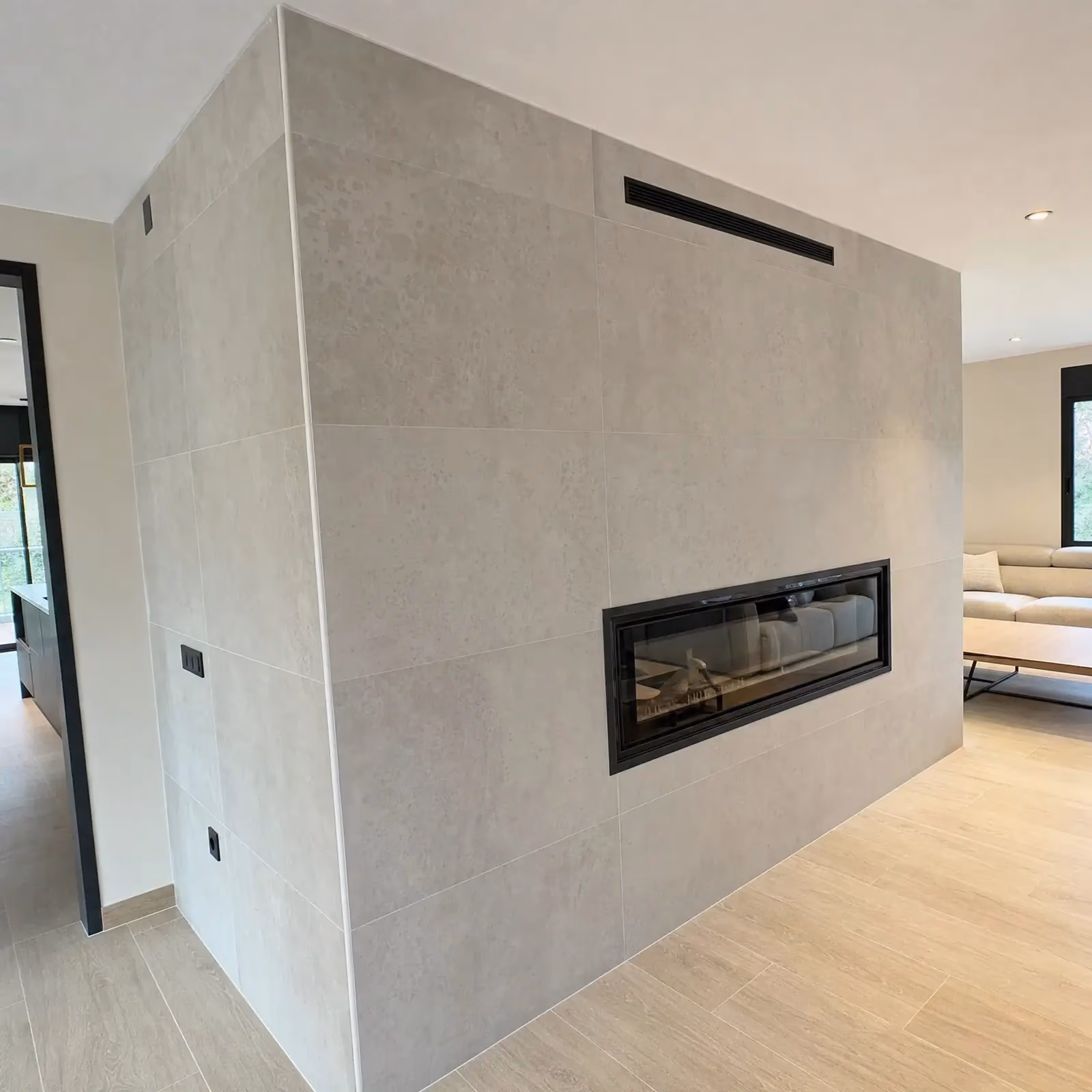 Professional substrate preparation before flooring installation